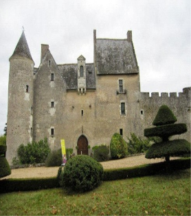 Visite du château de Fontenay (Lignières-de-Touraine) le 8 avril 2018